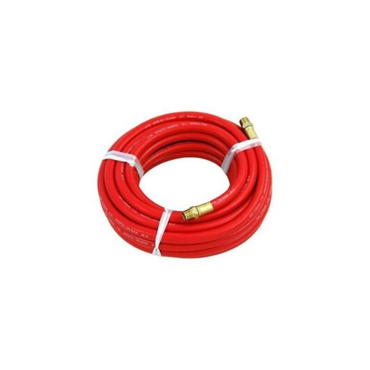 Air Line Hose 10M 30ft 3/8 bsp Rubber Reel Compressor Brass Connector CT0002