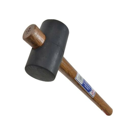 Faithfull - FAIRMB214 Rubber Camping Paving Mallet Black 567g 20oz