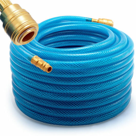 No Brand - deuba® Compressed Air Hose Pneumatic Compressed-Air Tube 20 m 15 bar pvc Pressure Quick Action Coupling Air Compressor 1/4 Connection