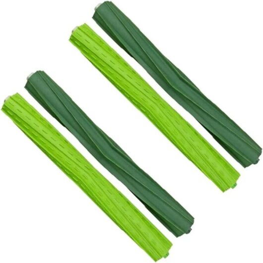 Aiperq - Set of 2 Replacement Rubber Brushes for IRobot Roomba S9 Vacuum Cleaner