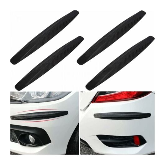 Cyslmuk - Black Car Bumper Strips, Bumper Rubber Strip, Bumper Protector, Anti-Collision Rubber, Anti-Collision Rubber Strips, Anti-Collision Bumper