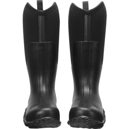 Mophorn - Men's Steel Toe Rubber Boots, Protective Waterproof Rain Fishing Boots, Non-Slip Outdoor Work Shoes, Lightweight Durable, Size 12 us