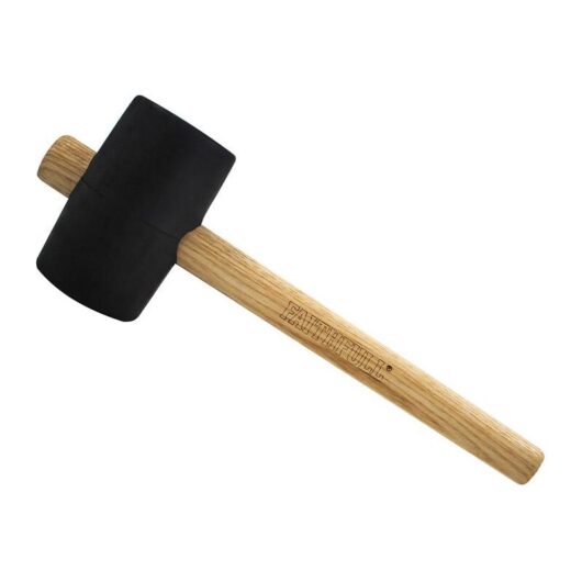 Fsc Black Rubber Mallet 24oz FAIRMB24FSC - Faithfull