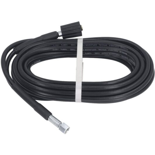 10m High Pressure Washer Hose PVC Rubber Explosion Proof Pipe Flexible Water Tube for Car Cleaning M22x1.5mm-14mm Concave Brim Type
