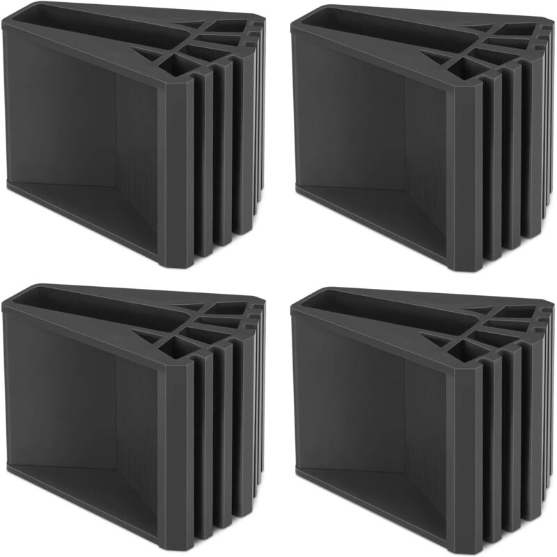 4 Pieces Ladder Foot Covers PVC Ladder Feet Non-Slip Rubber Pads Ladder Replacement Feet Universal Non-Slip Rubber Pads for Ladder
