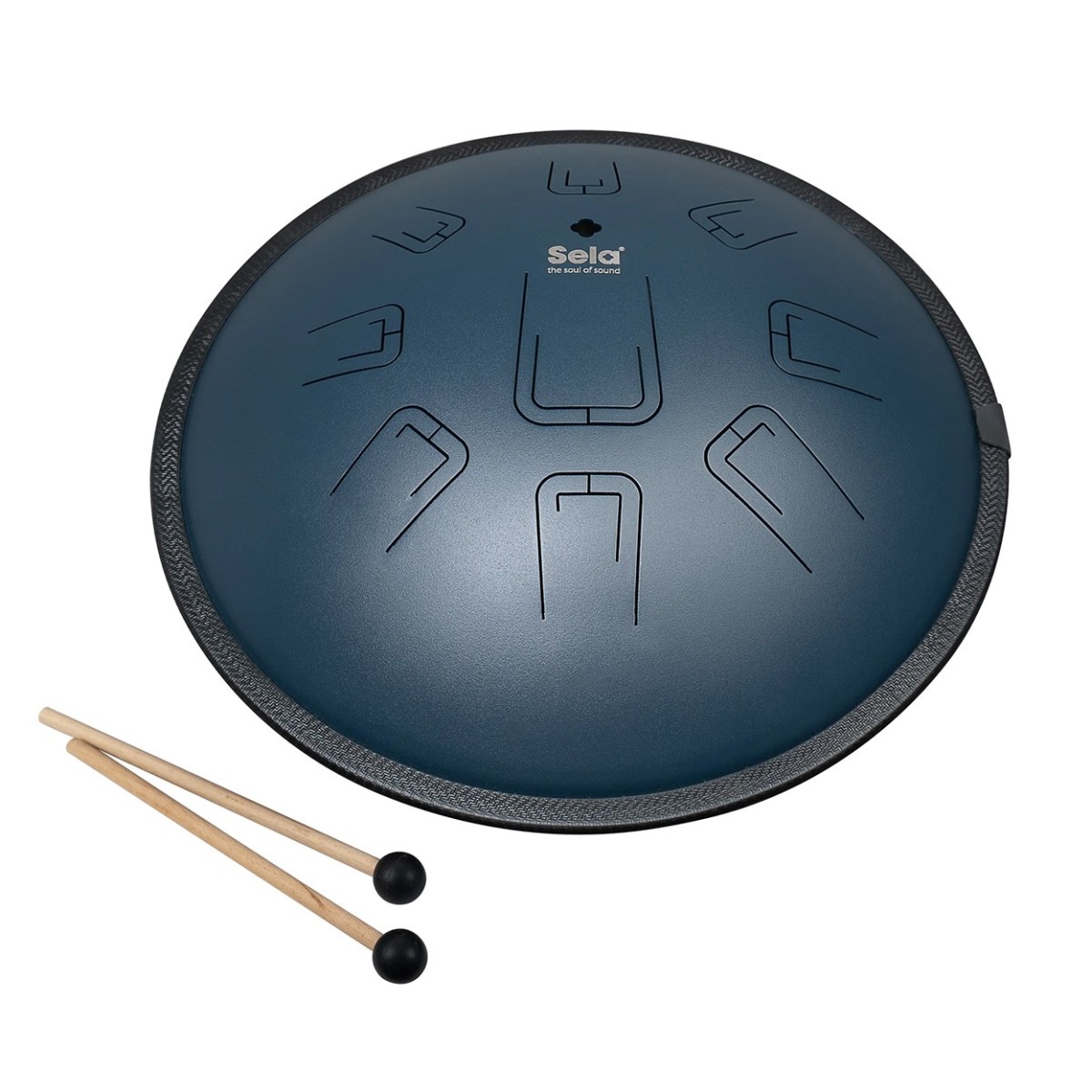 Sela Melody Tongue Drum 14" D Amara Navy blue