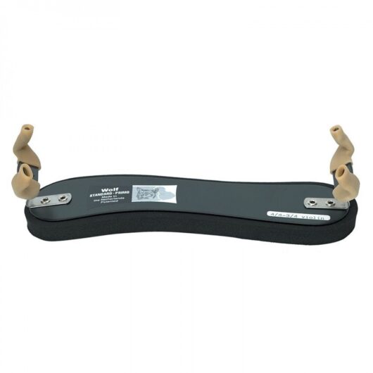 Wolf Standard Primo Violin Shoulder Rest Fixed Height 4/4 Size Black