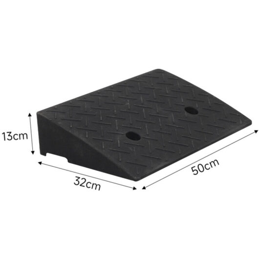 2 PCS Portable Rubber Kerb Ramps