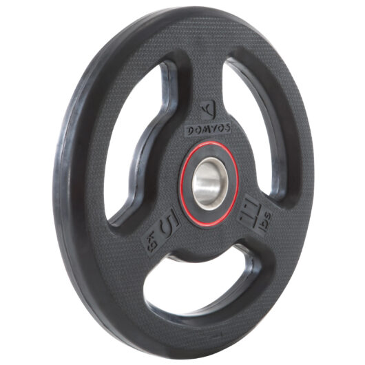 Rubber Disc Weight With Handles 28 mm 5 kg