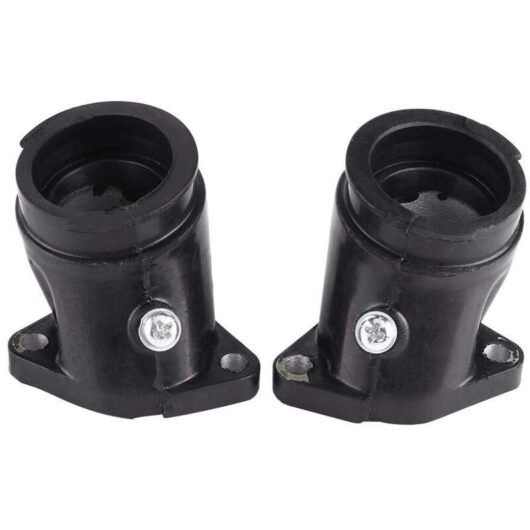 2pcs Motorcycle Fuel Intake Carburetor Interface Adapter for CA250 CMX250 CMX250C Rubber