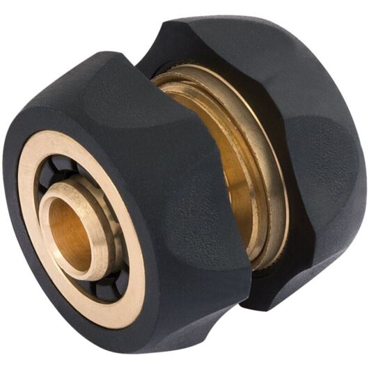 Brass and Rubber Hose Joiner/Mender (1/2') (24538) - Draper