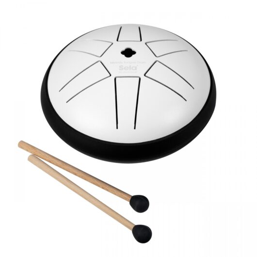 Sela Melody Tongue Drum 5.5" B5 White