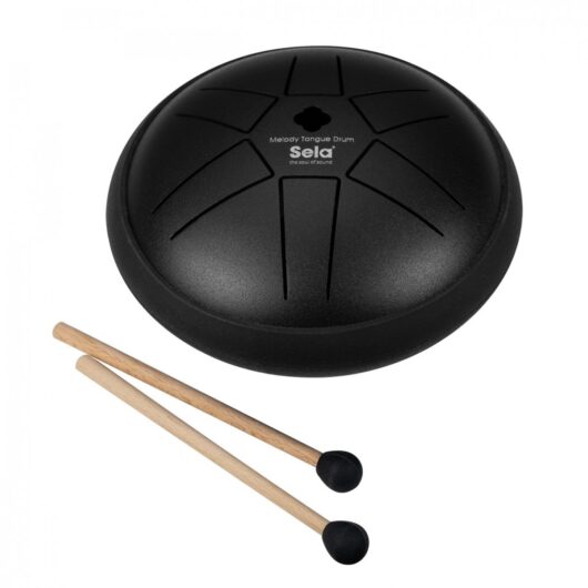 Sela Melody Tongue Drum 5.5" C5 Black