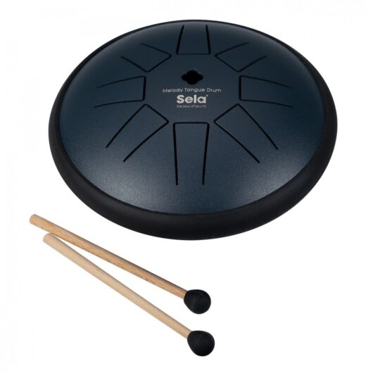 Sela Melody Tongue Drum 6" D Major Navy Blue