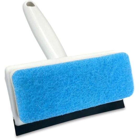 2-in-1 Cleaning Brush, Sponge Squeegee, Mirror, Window, Tile, Car Glass Cleaning Tools