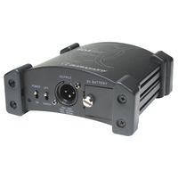 Audiophony Active DI Box 1/4" Jack In - XLR Out