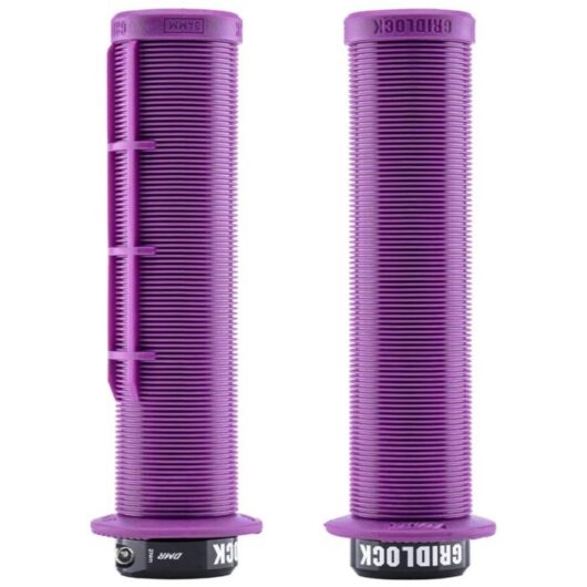 DMR Gridlock Lock-On Grips - Purple