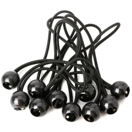 Groofoo - 30 Pièces Tendeur Elastique, Tendeur Élastique pour Pavillon, Bâche, Camping, Tente, Rideaux Harnais d'Extension(200mm)