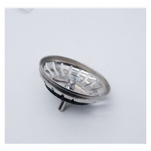 Kitchen Sink Stopper, Stainless Steel, Universal Replacement Basket for Food/Hair Catcher, Hole Diameter 78 mm