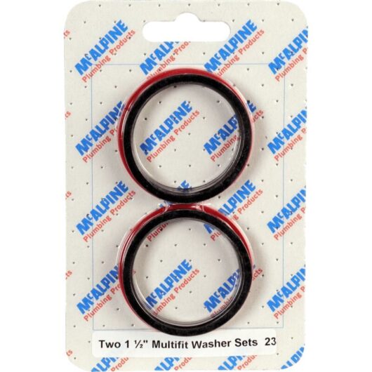 Mcalpine - CARD-23 Two 1½' Multifit Washer Sets - PWM2 x 2 + RWM2 x 2