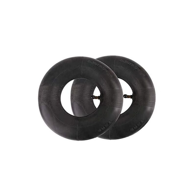 Pack Inner Tubes 410/350-6 Micro Tiller 4.10/3.50-6 Elbow Pneumatic Garden Machinery for Carts, Transport Carts, Garden Carts, Lawn Mowers