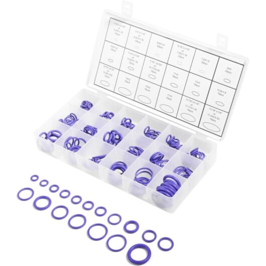 270 pieces of automotive air conditioning seals, rubber O-rings, O-rings, O-rings, rubber hose seals, suitable for repairing automotive air