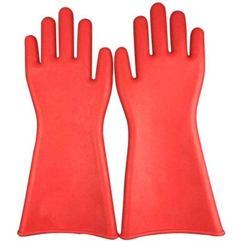 Electrician's gloves, electrical insulating gloves, 12kv rubber insulating gloves for electricians, 4018cm.