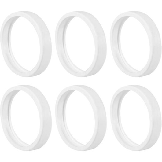 Set of 6 replacement tire cleaners compatible with Polaris 180, 280, 360, 380, C10 and C-10. Made from durable, high-quality rubber - extends the
