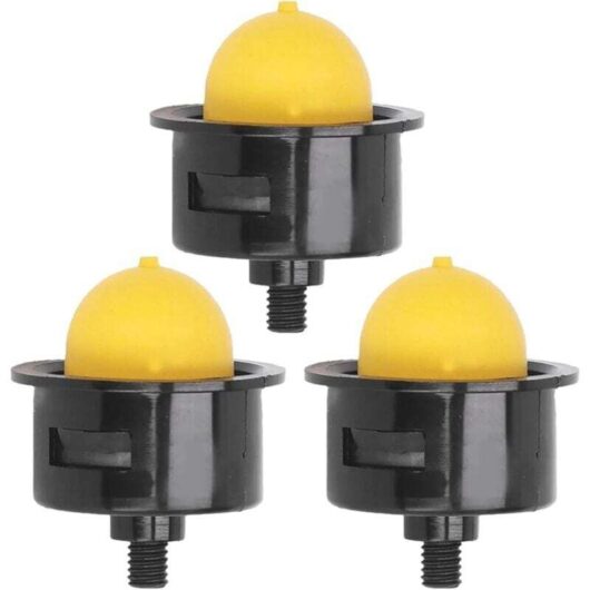 Spare parts for Fuxtec FX-RM Briton T375/T475/T575 lawnmowers: rubber parts, concentrate pump grease fitting (3 pieces)