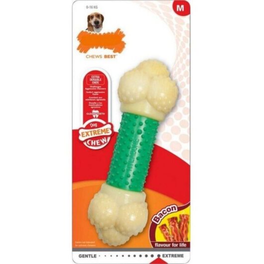 Chew Toy - Nylabone - Wolf Dura Chew - Nylon - Rubber - For Medium Dog