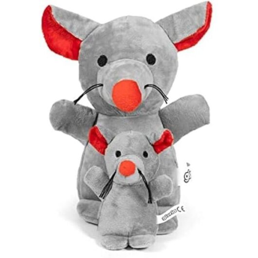 Dog plush toy - GLORIA - Lagun Mouse - Polyester - Rubber - EVA