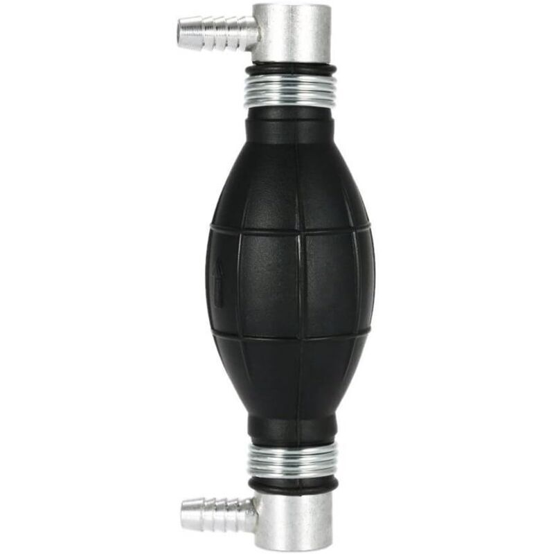 1 hand-operated petrol pump, fuel-resistant rubber, 8 mm, for cars, motorcycles, and boats