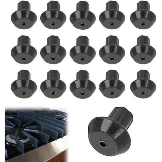 CCYKXA Rubber Feet for Gas Stove 16 Non-Slip Rubber Pads for Stove Replacement Rubber Feet for Stove Rubber Feet for Stove