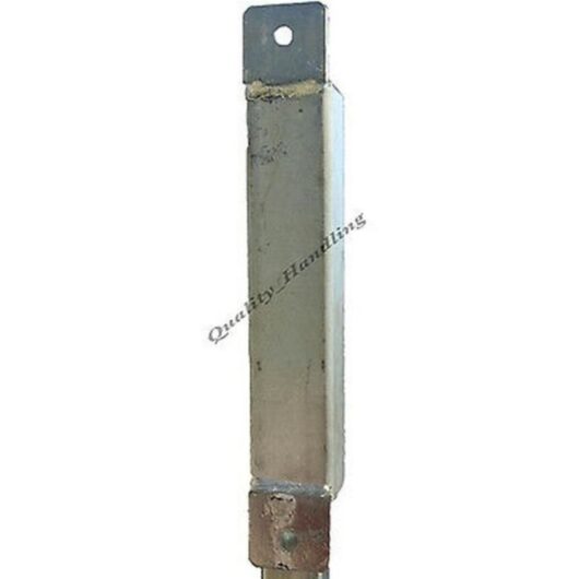 Gate Wheel - UNBRANDED - Swivel - Solid Rubber - Max Load 70kg - 400mm