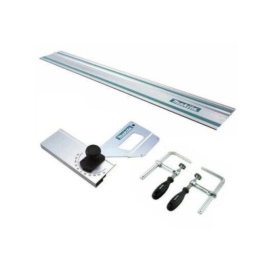 Makita Aluminum Plunge Saw Guide Rail 1.0m 1000mm 39"" +Pair Clamps + Bevel Guide