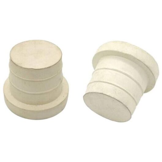 [NEVER USED] 2pcs Ladder Bumper Rubber Plugs, Rubber Bumper, Pool Ladder, Universal Replacement Accessory for Underwater Escalators