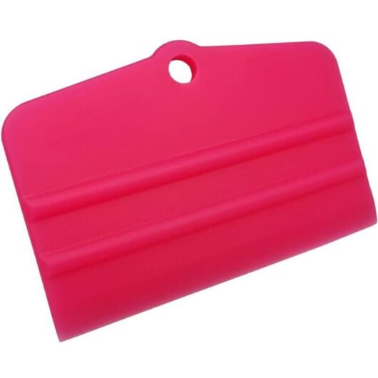PPF Soft Silicone Rubber Squeegee, Anti-Scratch TPU Coating Scraper for Car Vinyl Paint Protection Film Installation
