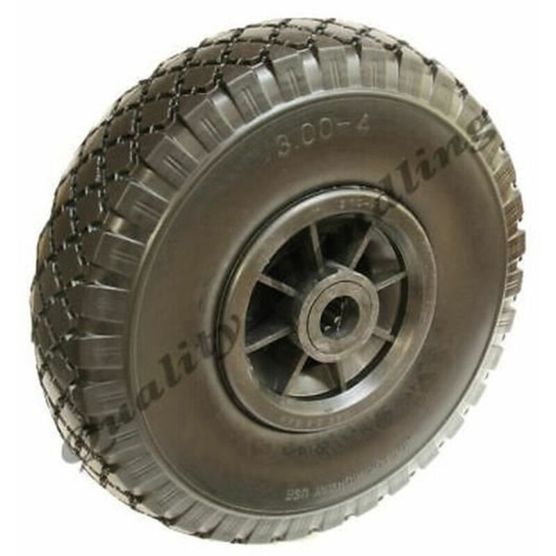Puncture-proof wheel - UNBRANDED - 260x85mm - 150kg load capacity - Plastic rim - Micro-cellular rubber