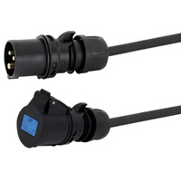 16A Male to 16A Female Power Cable 10m