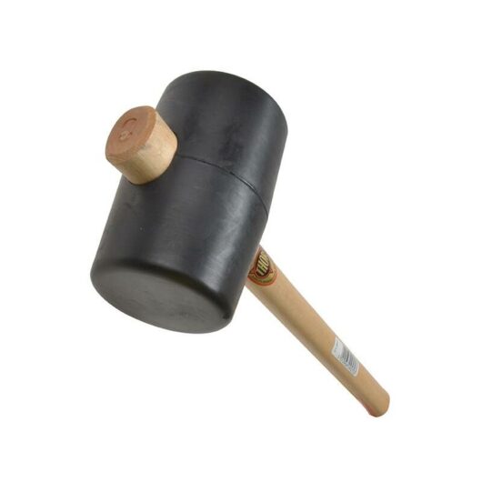 957 Black Rubber Mallet 90mm 1200g THO957