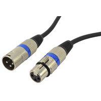 Balanced XLR Mic Lead 1.5m Black