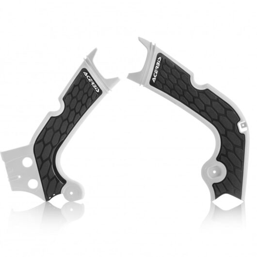 Acerbis X-Grip Frame Guards - Honda CRF250R 18-19, CRF450R 2017-18 - White