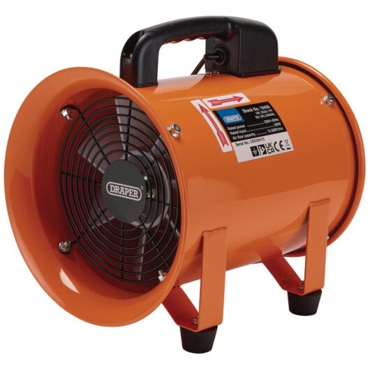 Draper AMV Portable Air Ventilator 200mm