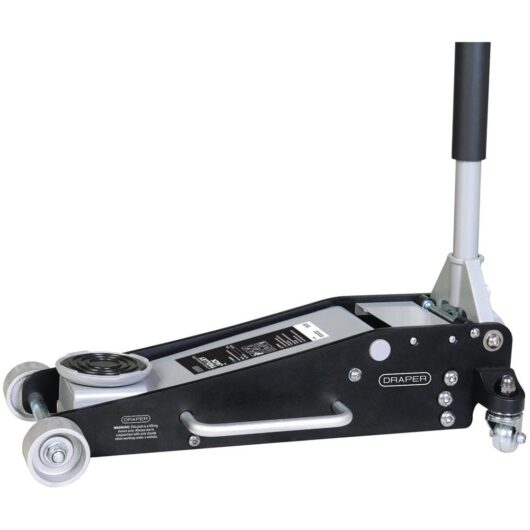 Draper Aluminium and Steel Racing Trolley Jack 2.5 Tonne