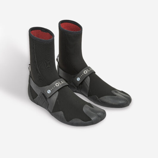 Surfing Booties 3mm Yulex Natural Rubber - 900 Black
